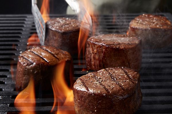 Cooking Steak on the Grill