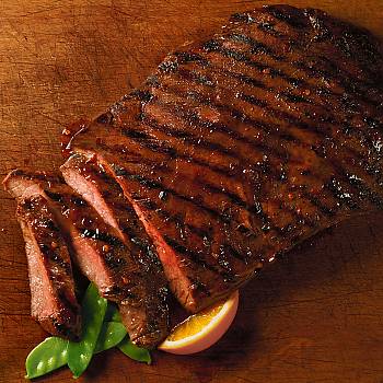 Asian Barbequed Steak recipe