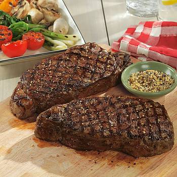 Colibri Ranch Olde West Rub-Dusted Strip Steaks recipe