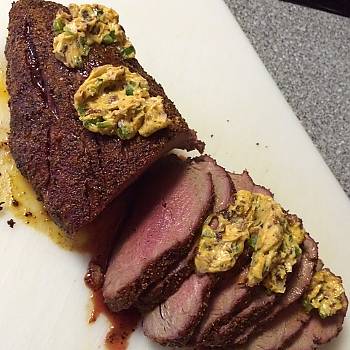 Chateaubriand with Salsa Butter recipe