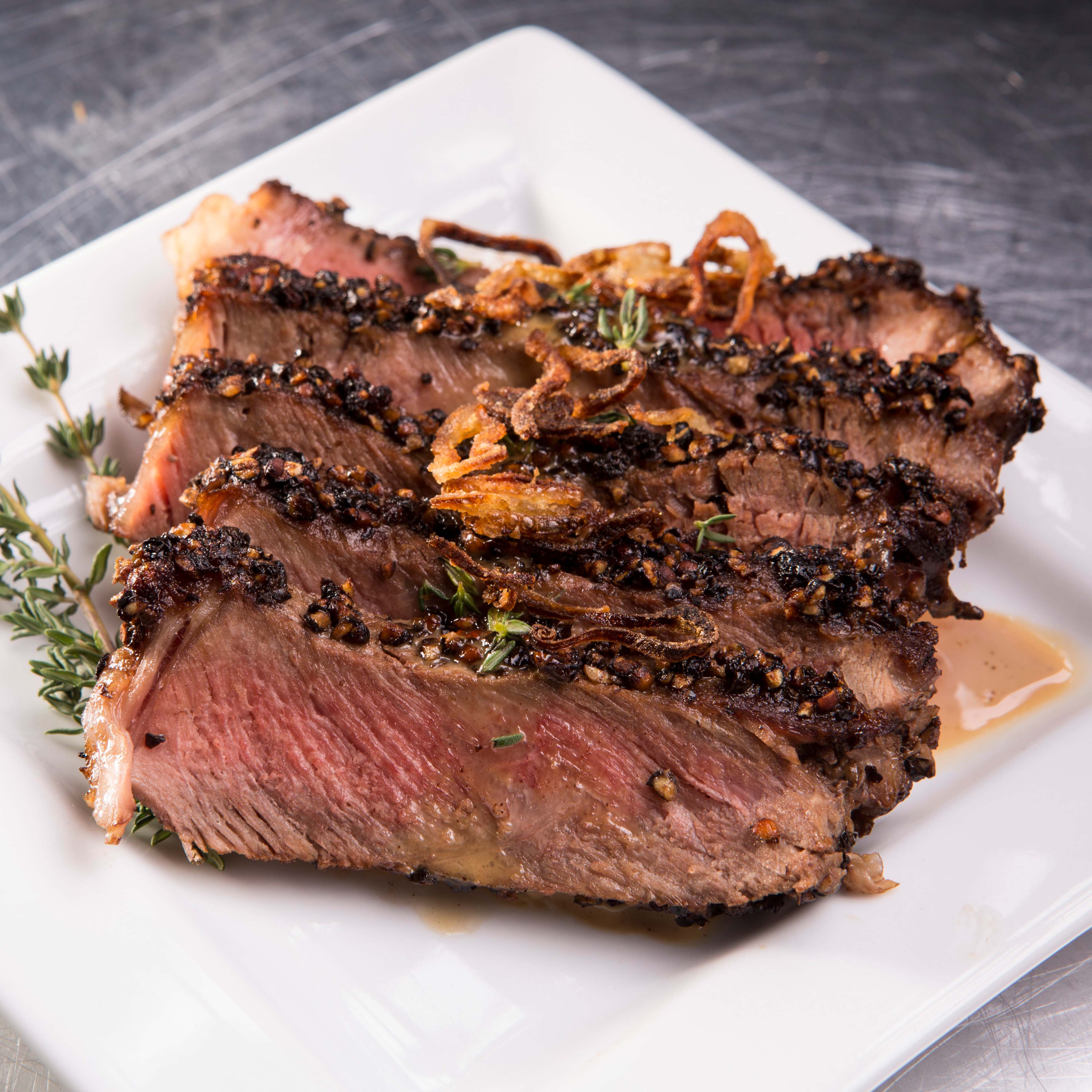 Steak Au-Poivre Recipe